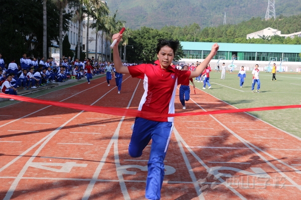 福建西山学校第十一届小学生运动会4×100米接力赛